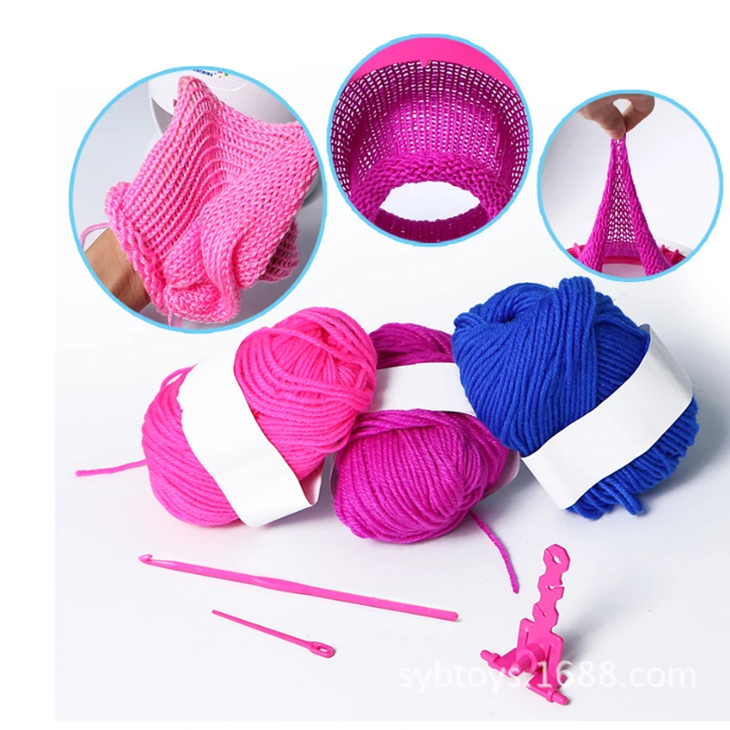 40 позиций иглы большой ручного вязания ткацкий станок вязать для Scraf шляпа детей обучающие игрушки