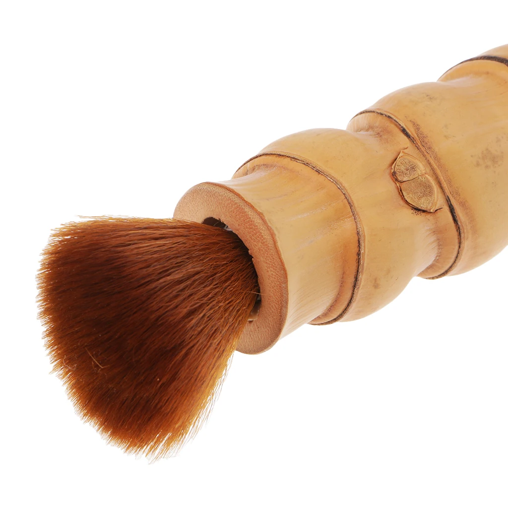 Bamboo Root Pen Brush Handmade Tea Brush Coffeepot Teapot Brush -18cm