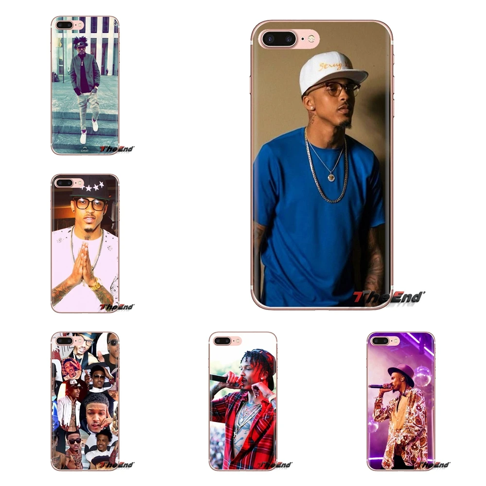 POP Signer August Alsina Music Star для Huawei Nova 2 3 2i 3i Y6 Y7 Y9 Prime Pro GR3 GR5 2017 2018 2019 Y5II Y6II чехол из ТПУ |