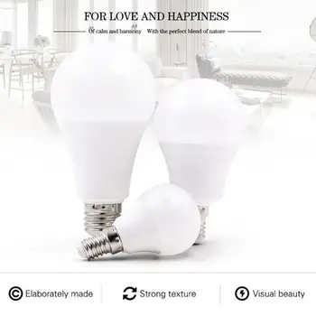 

E27 LED Bulb Lights 220-240V 3W 6W 9W Energy Saving Bulbs Indoor Lighting LED Spotlight Table lamp Lamps light