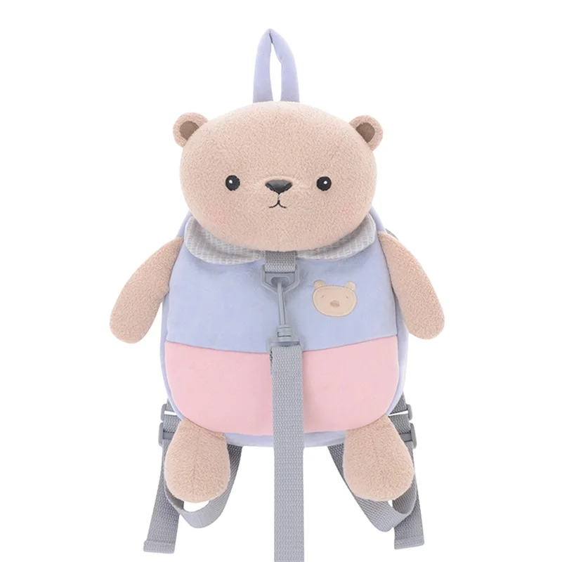 30CM Plush Bear Backpacks for Kids Children Shoulder Bear School
