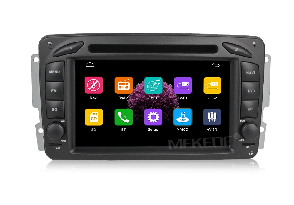 2 din автомобильный DVD gps для Mercedes/Benz Viano Vito W203 W209 C Класс W463 автомобильный dvd-плеер wifi 3g радио Miralink SWC+ 8G Карта