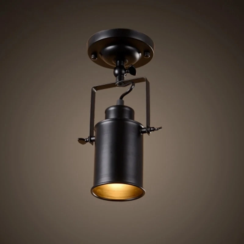 Ceiling Spot Light Track Pendant Light LED Lamp Loft American Industrial Retro 