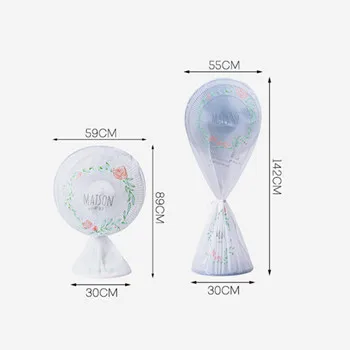 1 шт. с модным принтом Электрический пылезащищенный вентилятор крышка все включено молния пол вентилятор водонепроницаемый защитный рукав бытовые принадлежности