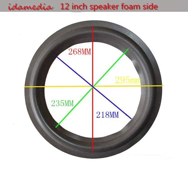 20 шт 12 дюймов динамик окружает ремонт пены-абсолютно(218 мм/235 мм/268 мм/295 мм