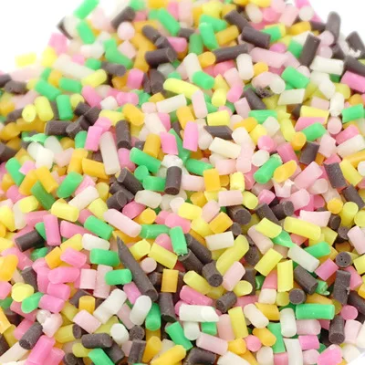 Slime Clay Sprinkles For Filler Slime DIY Supplies Candy Fake Cake Dessert Mud Particles Decoration Toys - Цвет: 4