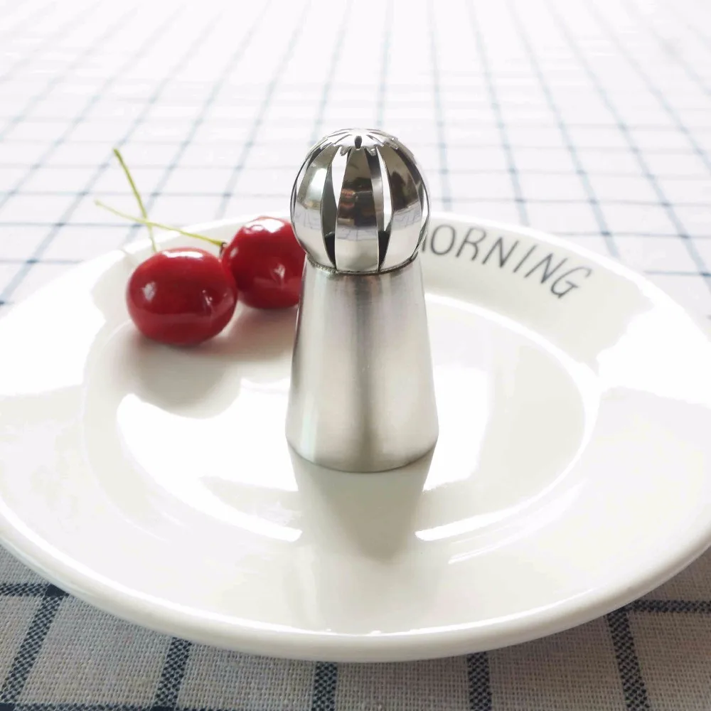 

Russian Piping Nozzles Ball Shaped Stainless Steel Pastry Tool Cream Pastry Icing Tips Cup Cake Cupcake Decoration No.12