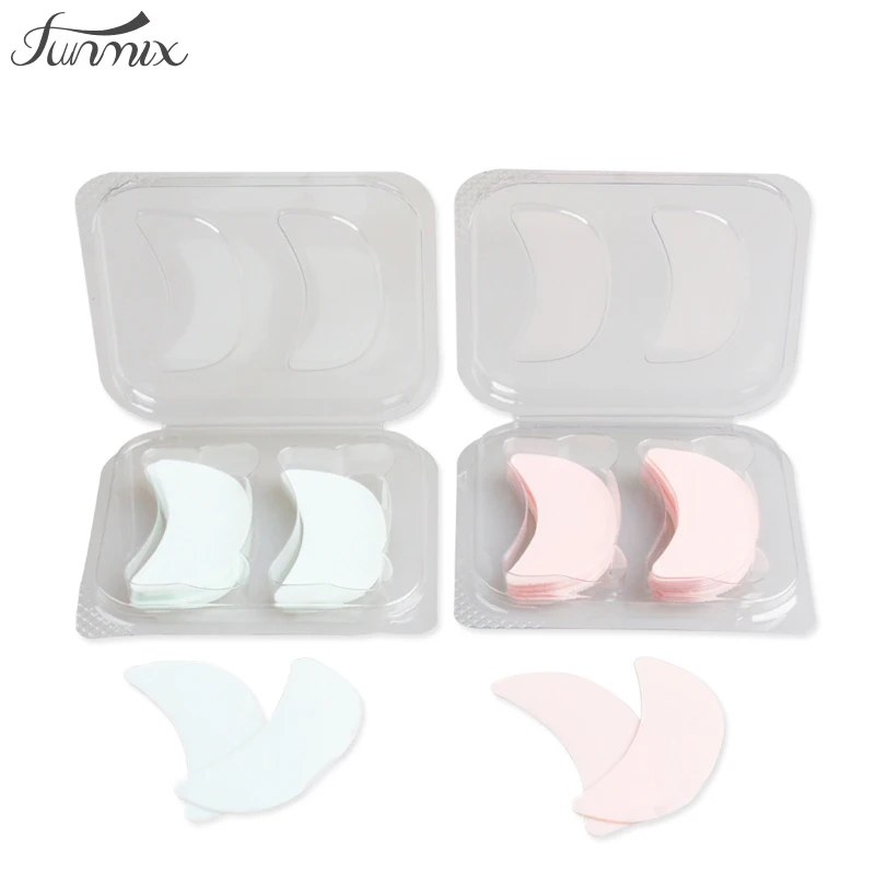 

Brand FUNMIX 10 Pairs PURE HYDROGEL Lint Free Under Eye Gel Pads Patches Fake False Eyelash Extension Tools