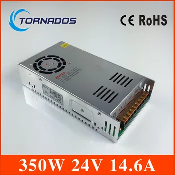 

(S-350-24) Two Years warranty Single Output Switch Power Supply 24V 14.6A 350W for CNC Machine DIY, LED , Etc.. Free Shipping