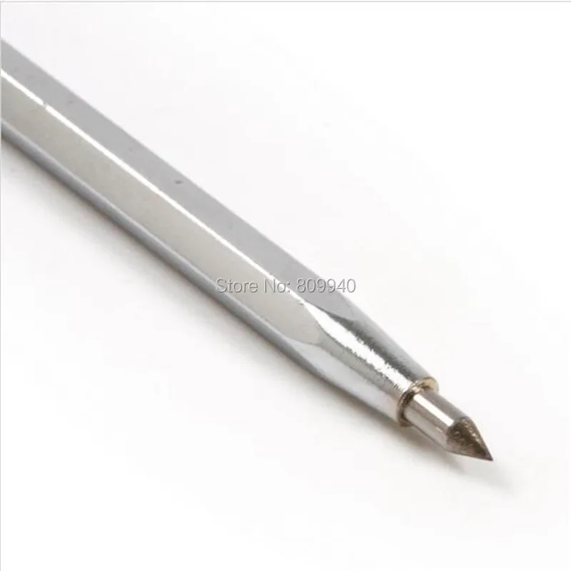 Затвердевающий металлический сплав острый карманный зажим для гравировки ручка маркер для стекла керамическая дрель набор Бит Сверло