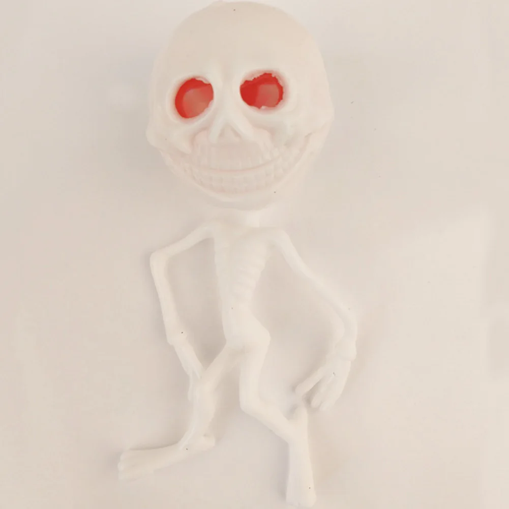 

Funny Soft Alien Skeleton Ghosts Eye Squeeze Out Shocker Game Release Stress Toy
