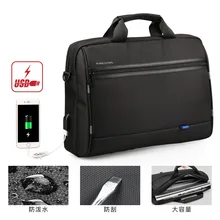 Kingsons для 15," ноутбука компьютера ноутбука Сумка Внешний USB интерфейс водонепроницаемый противоударный портативный плечо