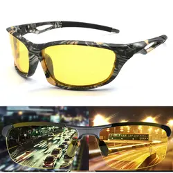 Солнцезащитные очки унисекс поляризованные женские солнцезащитные очки 2019 мужские зеркальные очки Квадратные камуфляжные очки оправа