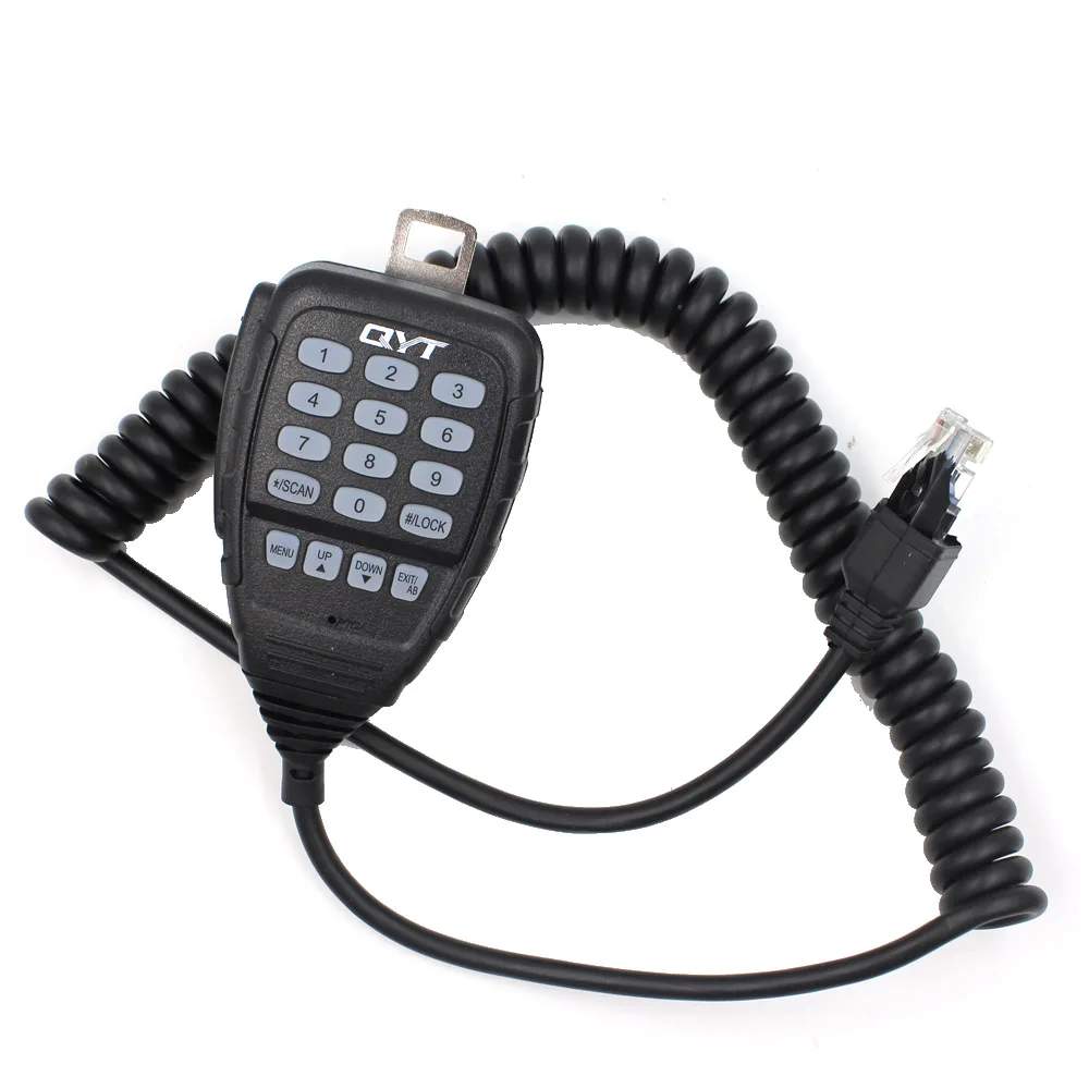 Оригинальный ручной микрофон для QYT KT 5800 KT8900 8900D 7900D 780 plus 980 мобильное радио 10 00*7 00*5