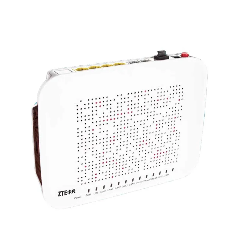 Новая версия 3,0 ZTE GPON ZXA10 F660 ONU/ONT с 1GE + 3FE + 2 голосовых горшки + wifi + 1USB, оптический сетевой терминал Встроенная антенна|Оптоволоконное оборудование| | АлиЭкспресс