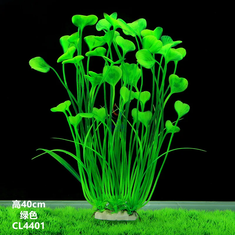 Aquarium Ornament Plastic Heart Shape Mini Fish Tank