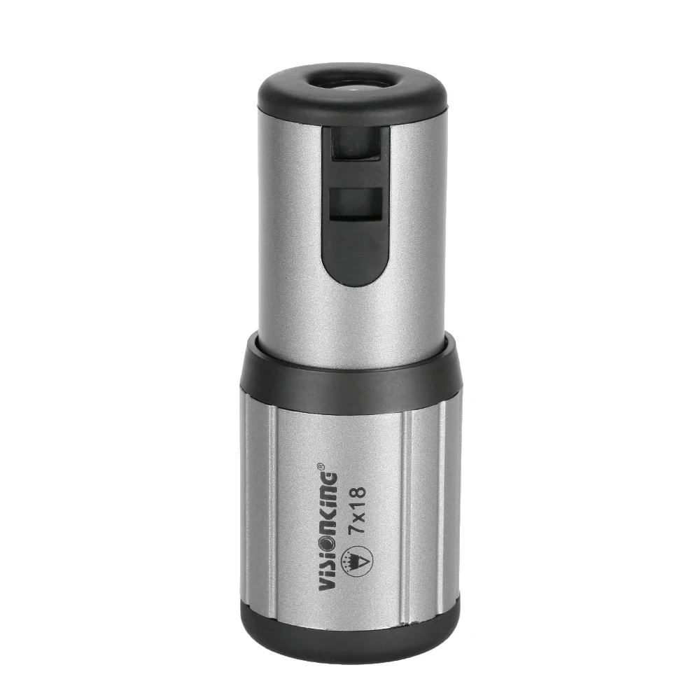 تلسكوب البسيطة أحادي العين الصيد البصريات العسكرية جيب نطاق 7X18 MM قابل للتعديل المحمولة أحادي مجهر للتخييم تلسكوب البسيطة أحادي العين الصيد البصريات العسكرية جيب نطاق 7X18 MM قابل للتعديل المحمولة أحادي مجهر للتخييم