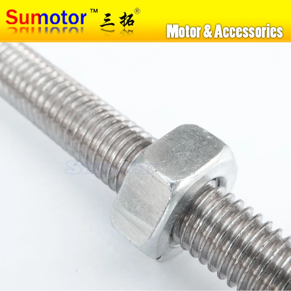 M6x320 6*320 Stainless Steel All Thread Threaded Rod Bar Studs machine