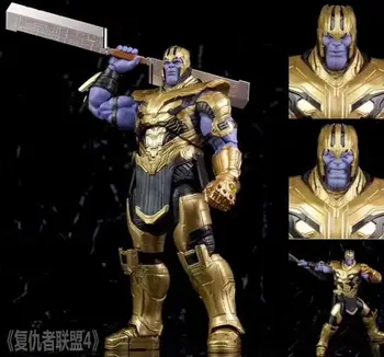 

18cm Avengers Endgame Thanos Action figure toys doll Christmas gift with box