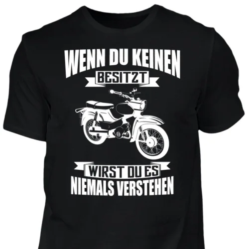 Модная новинка сезон лето Wenn du keinen besitzt-Star футболка Simson мопед ролик Geschenk Schwalbe DDR |