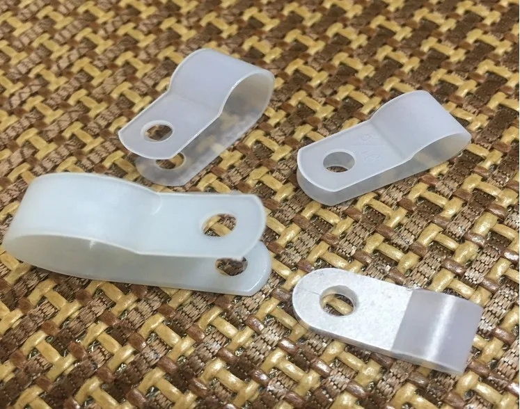 

13.2mm computer case R type Cable Clamp / Cable Clips white