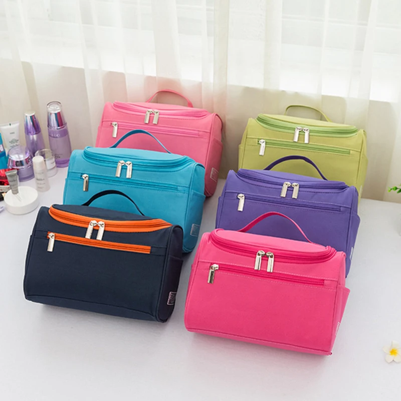 XZP Makeup Bag Solid Women Bags Women Large Waterproof Travel Cosmetic Bag Organizer Case Necessaries Make Up Wash Toiletry Bag XZP Makeup Bag Solid Women Bags Women Large Waterproof Travel Cosmetic Bag Organizer Case Necessaries Make Up Wash Toiletry Bag