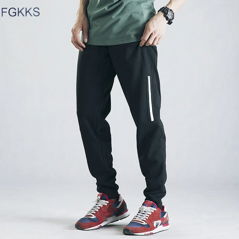 

FGKKS Fashion Brand Men Pants Trousers 2019 Autumn Men's Solid Color Casual Pants Male Hip Hop Sweatpants