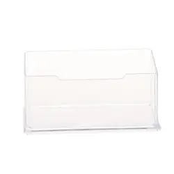 Новый для очистки стола Бизнес держатель для карт акриловая подставка на витрину пластиковый настольный полки