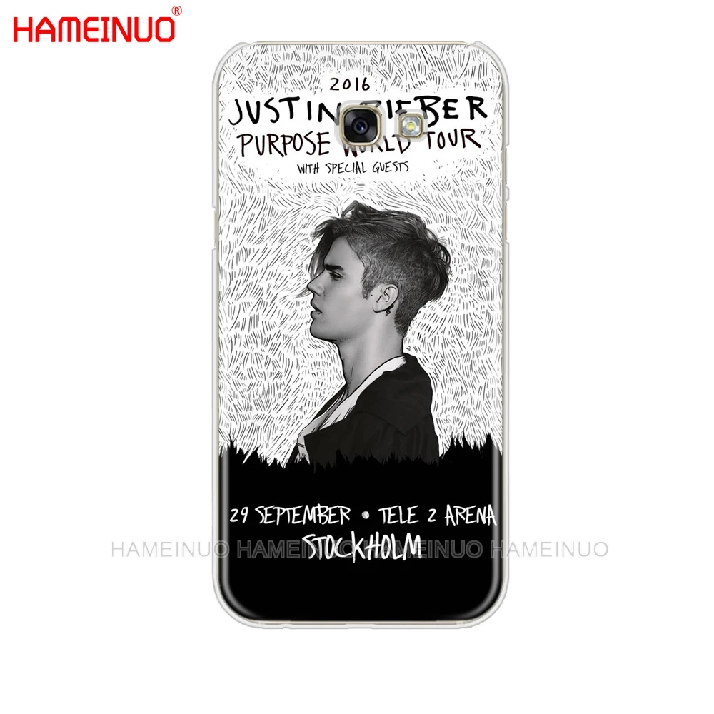 HAMEINUO justin bieber cell phone case cover for Samsung Galaxy A3 A310 A5 A510 A7 A8 A9 2016 2017 2018