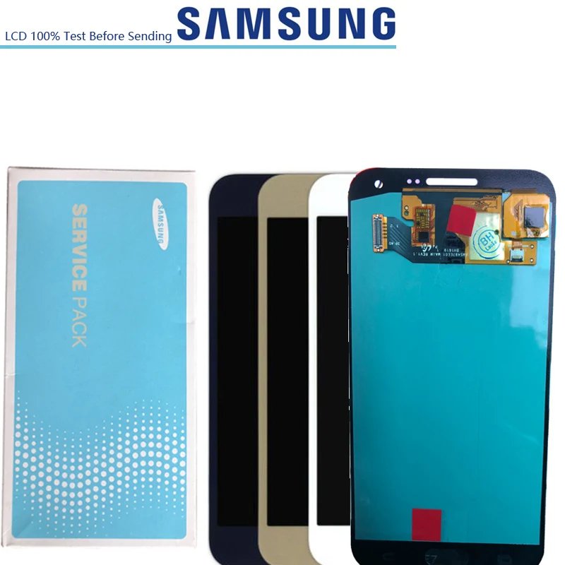 

5.0'' ORIGINAL AMOLED Display for SAMSUNG Galaxy E5 LCD Display Touch Screen Digitizer For Galaxy E5 E500 E500M E500F E500H