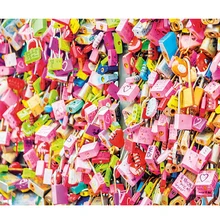 Взрослые 1000 штук сердце прекрасная декомпрессия деревянные бумажные Пазлы игрушки подарок для взрослых 3D 1000 шт известная мозаика с пейзажем