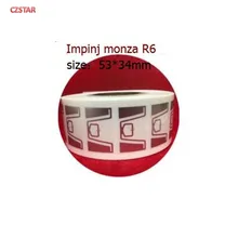 Impinj Monza R6 чип для uhf rfid наклейка-этикетка мокрой инкрустация работать с impinj alien uhf rfid считыватель для Марафон по бегу спортивный тайминг результат