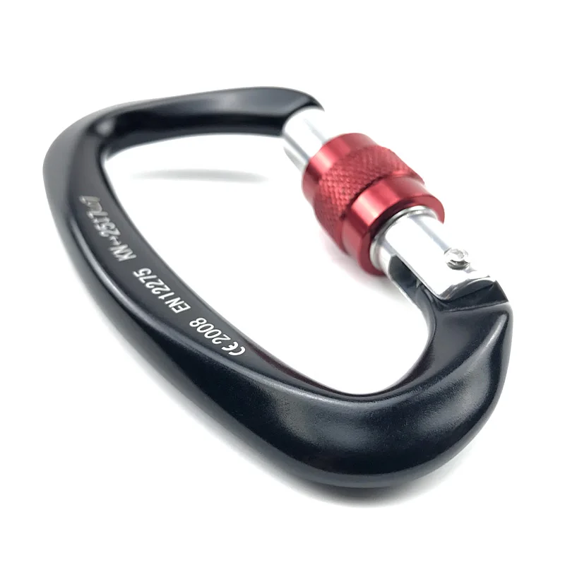 25KN Professional Safety Master Lock D Buckle Climbing Lock Carabiner Rock Climbing Buckle Equipment Outdoor Supplies 25KN Professional Safety Master Lock D Buckle Climbing Lock Carabiner Rock Climbing Buckle Equipment Outdoor Supplies