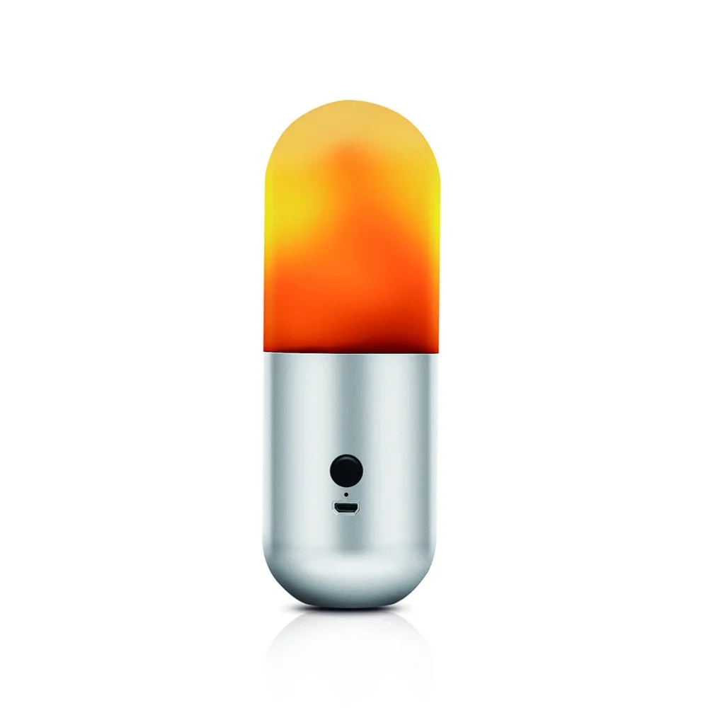 

New Portable Battery Section Flame Light Outdoor Camping Emergency Light Tent Light Horse Light Gravity Induction Flame Light