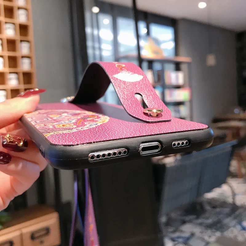 Чехол держатель для телефона Huawei P30 P20 Pro Mate 20 20X Nova 2s 3 3i 3e Honor 10 Lite 8X чехол с ремешком