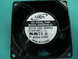 

ADDA 8038 AA8381HB-AT 110VDual ball bearing Cooling fan