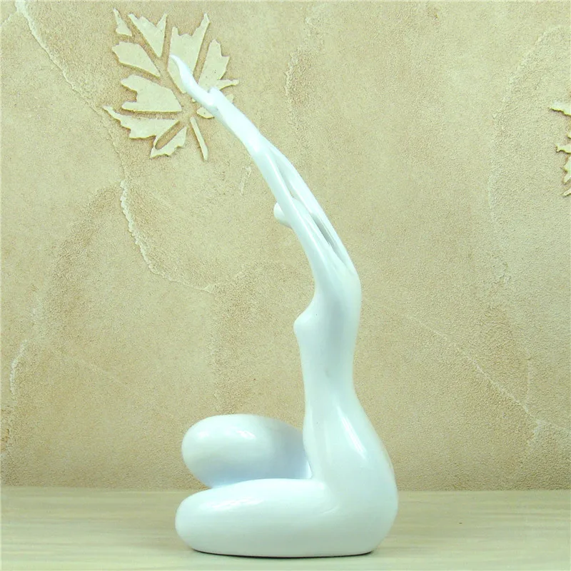 Abstract Female Body Art Sculpture Handmade Polyresin Nude Portrait Sculpture Living Room Decor Artwork Ornament Furnishing