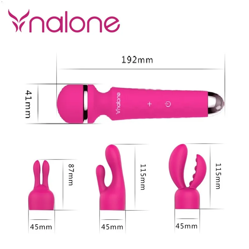 Nalone Multi Speed Waterproof G-Spot AV Wand Sex Toys Magic Wand Massager Vibrators For Woman Female Sex Toys