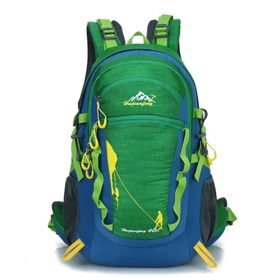 Велосипедный рюкзак, рюкзак для путешествий, походный рюкзак для походов, дорожный рюкзак для верховой езды, походная сумка для мужчин и женщин 30л - Цвет: Green 30L