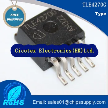 

5pcs/lot TLE4270G TO-263 TLE 4270 G IC REG LDO 5V 0.55A TO263-5 D2PAK TLE4270GNTMA1
