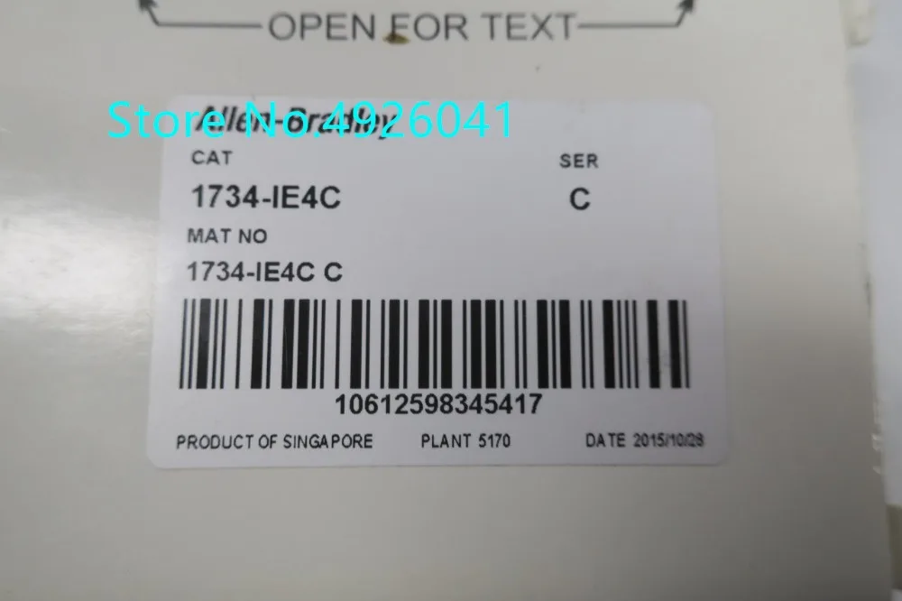 1734-IE4C 1734IE4C POINT I/O 4 Point Analog PLC Input Module