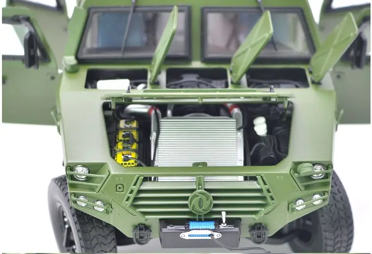 Сплав модель 1:18 Dongfeng Mengshi Warrior армейский внедорожник военный грузовик литая игрушка модель Коллекция, игра, украшение