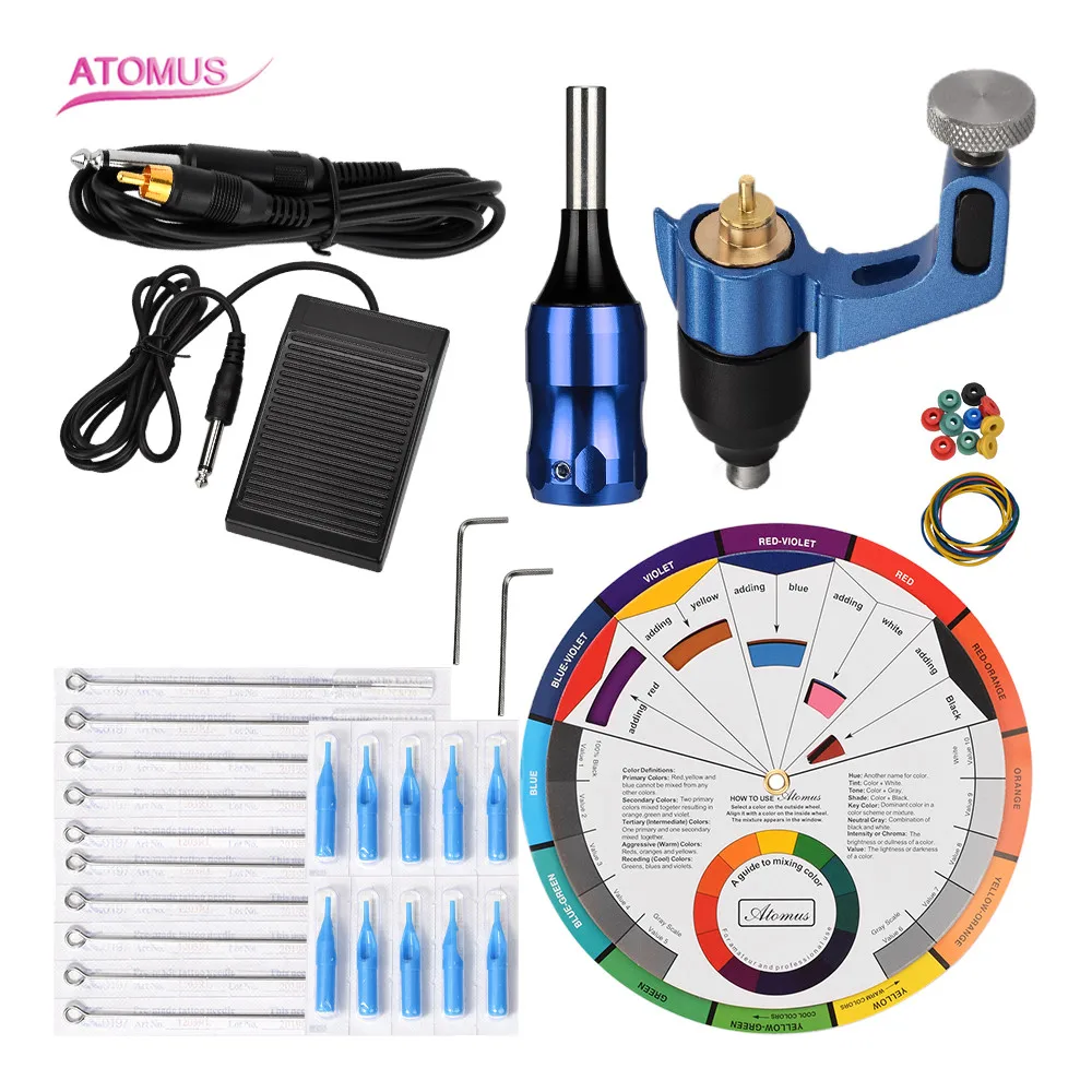 

Maquina De Tatuar Tatuagem Proficional Tatuajes Tatouage Machines Caneta Maquillaje Permanente Principiante Tattoo Kits Makeup
