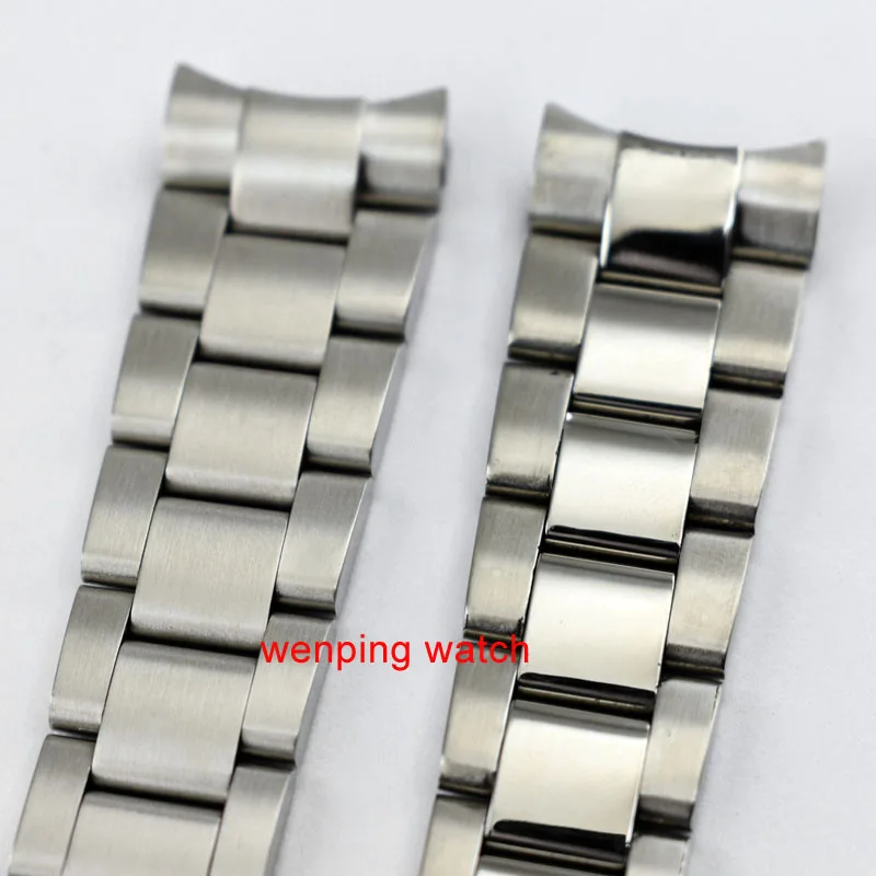 1 шт. полированный браслет из нержавеющей стали 316L 20 мм|watch band bracelet|band braceletwatch |