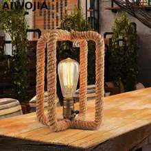 Железная настольная лампа винтажные настольные лампы для спальни креативная декоративная лампа ручной работы Железный Настольный светильник s Индивидуальный Светодиодный ночной Светильник