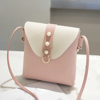 

2018 New Fashion Peal Small Shoulder Purse Soft Leather Cute Women Shoulder Bag Lady Crossbody Casual Female Handbag For Phone