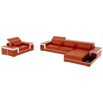 

Contemporary home furniture leather sofa sets