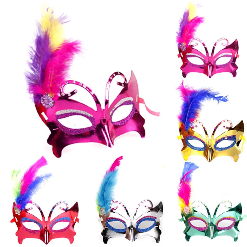 

Hot sale 1PCS Party Mask Venetian Mask For Masquerade Ball Halloween Cosplay Party Masks Female Fancy Dress Costume Masque