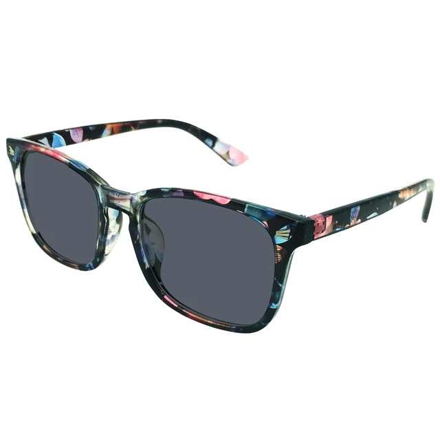 Polarized Distance Sunglasses Myopia Oversize Shortsighted Tinted Grey