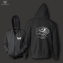 Westworld original design brust logo hohe qualität zipup hoodie sweatshirts männer unisex 82% baumwolle fleece innen kostenloser versand